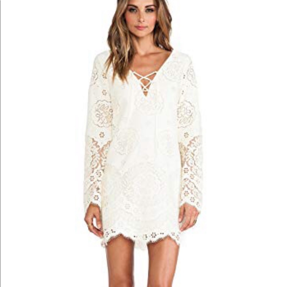 Twelfth St by Cynthia Vincent Boho Lace dress